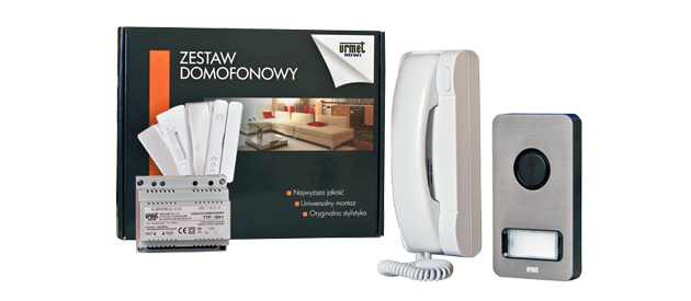1122/321 - Zestaw domofonowy jednorodzinny z unifonem Scaitel - Miwi-Urmet | 5903878053565