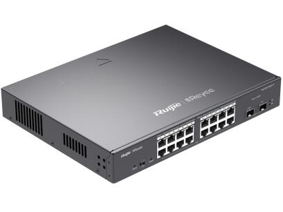 RG-ES218GC-P - Switch PoE 16+2 10/100/1000Mbps, 2x SFP, zarządzalny, 240W - Reyee by Ruijie | RG-ES218GC-P