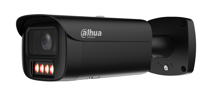 IPC-HFW5459E1-Z4E-IL-BLACK - Kamera tubowa IP, 4Mpx, motozoom 8 - 32mm, IVS AI, Smart Dual Light - DAHUA | IPC-HFW5459E1-Z4E-IL-BLACK