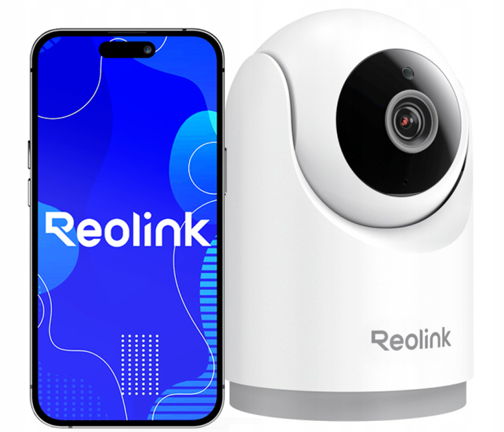 E331 - Kamera obrotowa wewnętrzna IP 5Mpx, 4mm, Wi-Fi, Auto Tracking, Detekcja AI - Reolink | E331