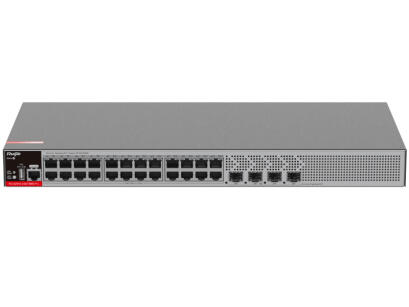 RG-S2915-24GT4MS-P-L - Switch PoE 24+4 10/100/1000Mbps, zarządzalny, 4x SFP 2G/1G, 370W - Ruijie | RG-S2915-24GT4MS-P-L