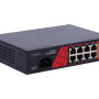 SF-SW1008HIPOE-H-120 - Switch PoE 8+2 Hybrydowe 8x10/100 Mb/s + 2x10/100/1000 Mb/s, 120W - Safire
