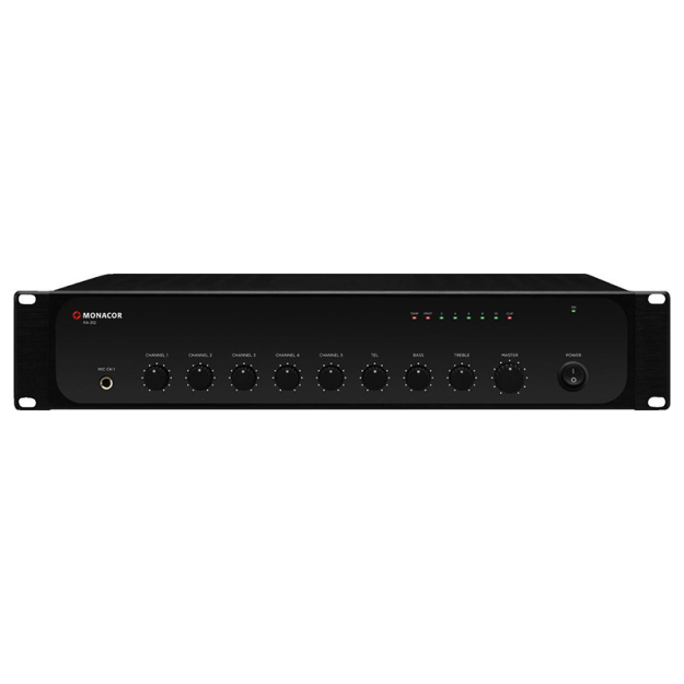 PA-312 - Wzmacniacz miksujący PA mono, 120W RMS, RACK 19