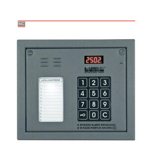 CP-2502NP - Panel zewnętrzny z listą lokatorów - Laskomex | CP-2502NP