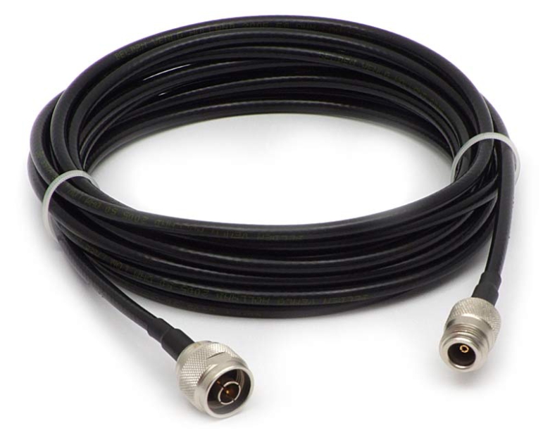 Konektor wtyk N - gniazdo N na 5m przewodzie RF-5