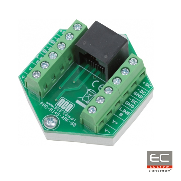 PRO-RJ45-ARK-60 - Adapter RJ45 - ARK do systemu PRO - ACO | PRO-RJ45-ARK-60