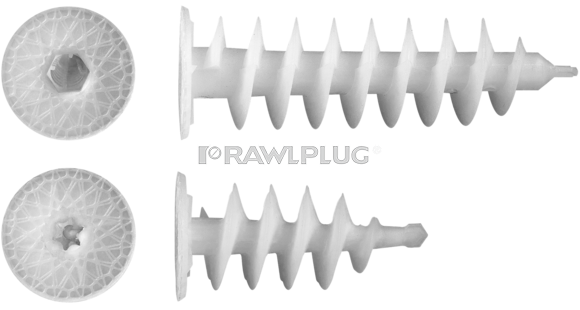 R-ISO-PLUG-50 - Wkręcane kołki do montażu w izolacji, styropianie - Rawplug | R-ISO-PLUG-50