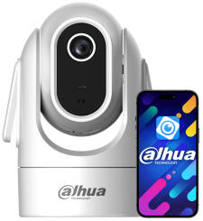 H4C - Kamera wewnętrzna obrotowa WiFi 4Mpx, Mikrofon, Głośnik, Autotracking - Dahua | 6923172551351