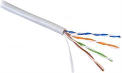 U/UTP Cat. 6e - skrętka komputerowa 4x2x23AWG 350MHz 1m - MFK