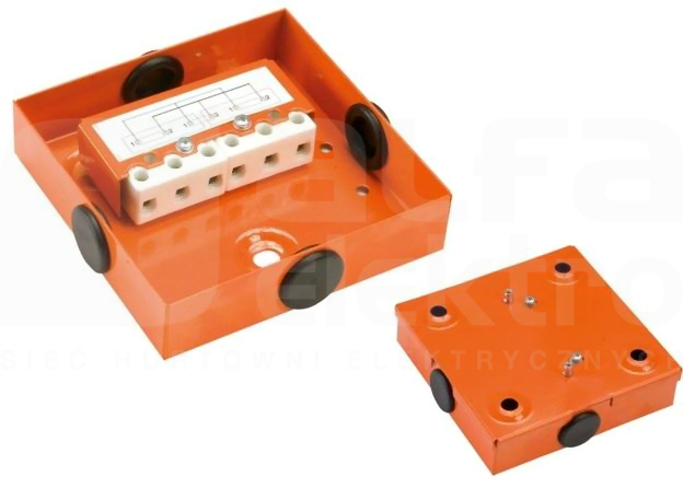 PP-BXM Typ 2 - Puszka rozgałęźna; 3x2 6mm; 30x155x84 - D+H | PP-BXM Typ 2