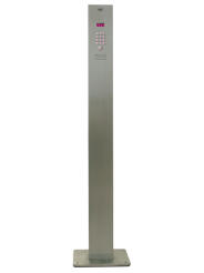 1052/105-SDP - Słupek z panelem cyfrowym Matibus SE - 1x czytnik pastylek Dallas - Miwi-Urmet | 1052/105-SDP