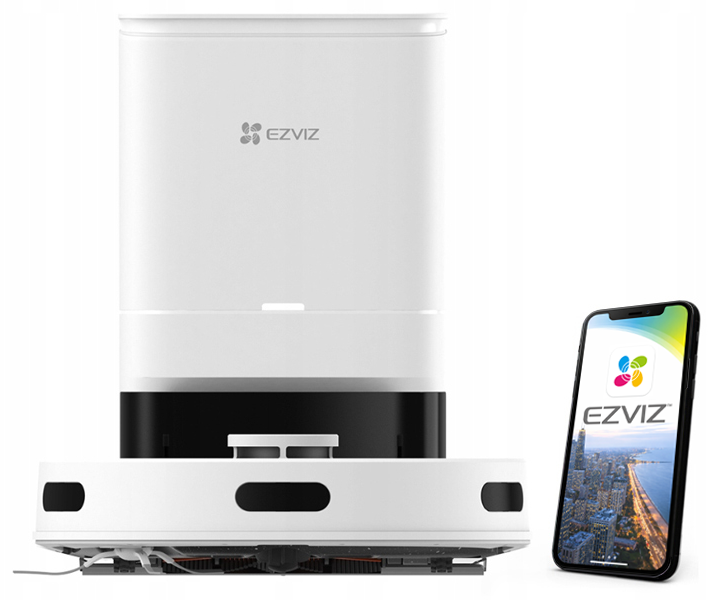 RE5 Plus - Inteligentny robot sprzątający, funkcja zmywania, baza do samoczyszczenia - EZVIZ | RE5 Plus