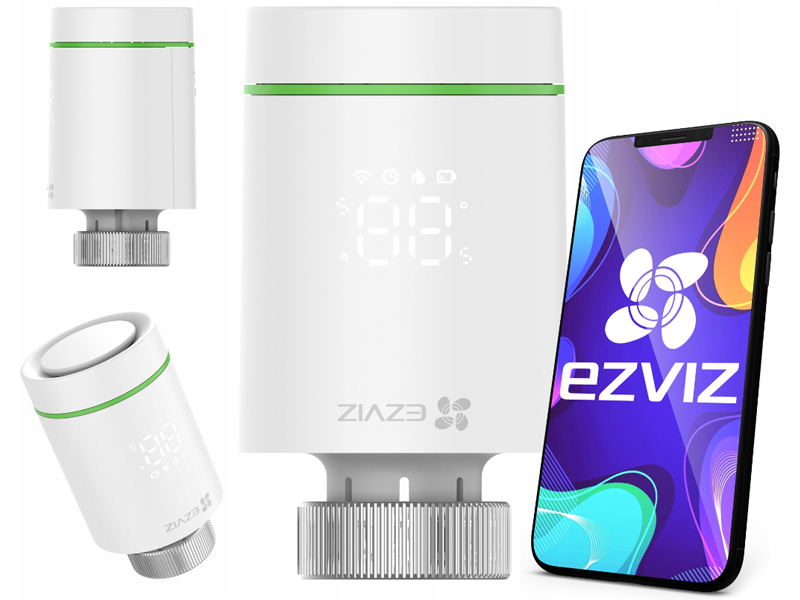 CS-T55 - Inteligentny termostat grzejnikowy - EZVIZ | CS-T55