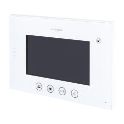 M670W - Monitor wideodomofonu kolorowy 7” LCD bezsłuchawkowy, biały - VIDOS | 5907281201087