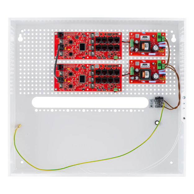 IP-16-20-H - Switch PoE 18 portów (16xPoE + 2 Uplink) - ATTE | IP-16-20-H