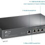 SX3206HPP - Przełącznik zarządzalny Jetstream, 6x Port 10GE, 4x PoE++, 2x SFP - TP Link | SX3206HPP