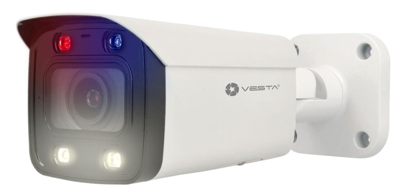IPC-B38-ZAS-MC-PV-V2 - Kamera tubowa IP 8MPx, 2.8-12mm, Magic Color, Smart Dual Light, WDR 140dB, 3w1, AI - Vesta | IPC-B38-ZAS-MC-PV-V2