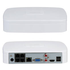 NVR4104-P-EI - Rejestrator IP 4 kanałowy, do 16Mpx, 1xHDD, 4xPoE, H.265+, Ai - DAHUA | 6923172585615