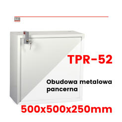 TPR-52p - Obudowa metalowa pancerna 500x500x250mm | TPR-52p