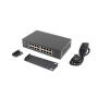 RSGE-16 - Switch 16-portowy, 16x Gigabit, niezarządzalny - Lanberg | 5901969429015