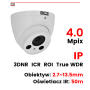 BCS-DMIP2401IR-M-IV - Kamera kopułkowa IP 4Mpx, 2.7~13.5mm M-Zoom, IR50m - BCS LINE - 3