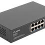 RSFE-8P-2GE-120 - Switch PoE 8+2, Uplink 1000Mpbs, 120W - Lanberg