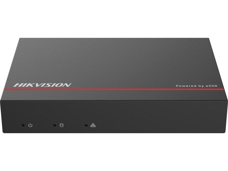 DS-E04NI-Q1/4P - Rejestrator IP, 4-kanałowy, do 4Mpx, 4x PoE, 1x SSD 1TB - Hikvision | 6942160426785