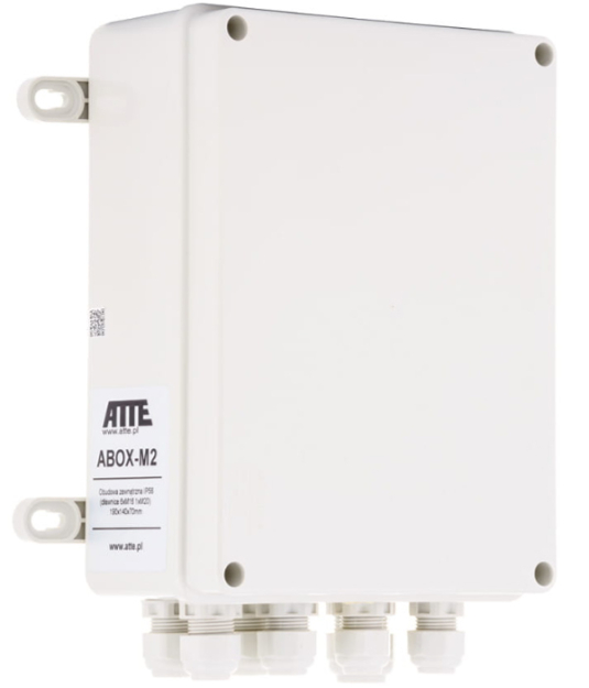 ABOX-M2 - Obudowa zewnętrzna, 190 x 140 x 70 mm, IP56 - Atte | 5902143690580