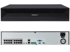 XRN-1620SB1 - Rejestrator 16-kanałowy IP, do 32Mpx, 4xHDD, H.265, PoE, Wisenet X - Hanwha Techwin | XRN-1620SB1