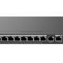 RG-ES210GS-P - Switch PoE 8+2 10/100/1000Mbps, 1x SFP, zarządzalny, 120W - Reyee by Ruijie