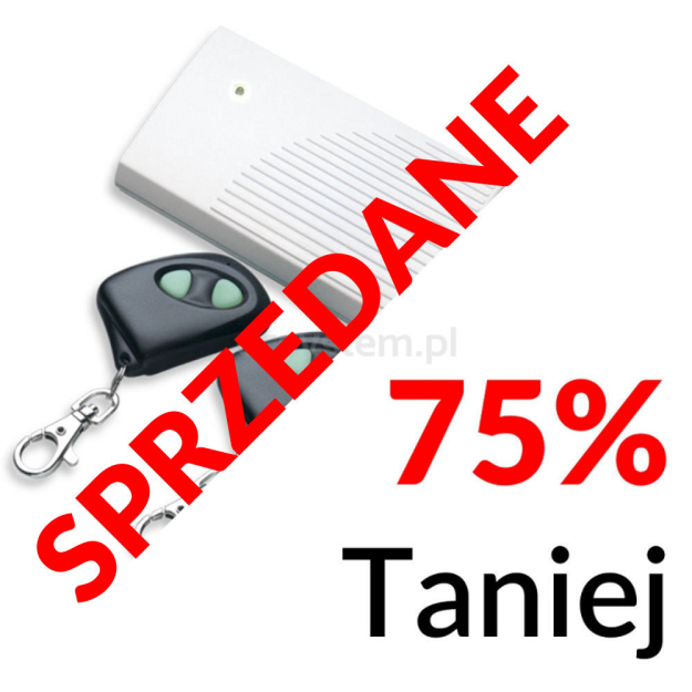 RX-1K Sterownik radiowy 1-kanałowy - brak pilotów - SATEL