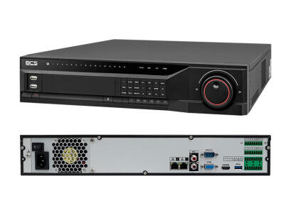 BCS-NVR32085ME-II - Rejestrator 32 kanałowy, 8MPix, IP, 200Mb/s - BCS | BCS-NVR32085ME-II