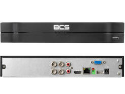 BCS-L-XVR0401-4KE(5) - Rejestrator 4- kanałowy 5w1, do 8Mpx, 1x HDD, Ai - BCS LINE | 5904890712409