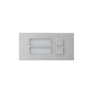 BCS-PAN-P2-N - Moduł 2-przyciskowy do systemu modułowego IP - BCS LINE | BCS-PAN-P2-N