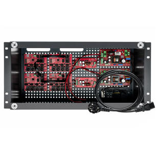 IPUPS‑17‑11‑R5U0 - Zestaw buforowy do 17 kamer IP, switch PoE z zasilaczem w obudowie RACK, Long Range - ATTE | 5902143690405