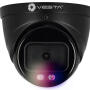 IPC-T34-AS-PV-BLACK - Kamera kopułkowa IP 4Mpx, 2.8mm, Smart Dual Light 40m, Starlight, AI - VESTA