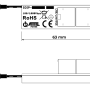 SDIP-12-121 Adapter PoE Gigabit obniżający napięcie do 12V