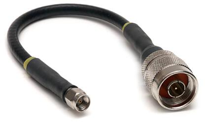 Konektor antenowy wtyk SMA R/P - wtyk N na przewodzie RF-5