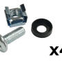 ADD‑RACK2U2 - Adapter montażowy RACK 2U z otworowaniem cofnięty - Atte