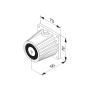 GTR 048000 A06 - Chwytak drzwiowy, elektromagnetyczny 24V - D+H | GTR 048000 A06