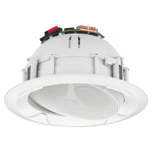 EDL-65TW - Ruchomy głośnik sufitowy PA, 30W RMS - MONACOR | EDL-65TW