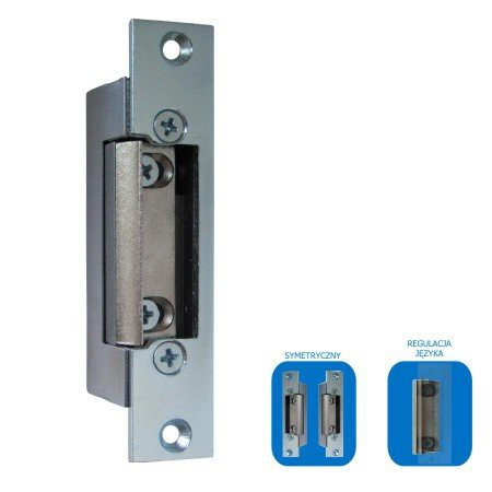 ES-S12DCn PROFI - Elektrozaczep symetryczny, niskoprądowy - SCOT | ES-S12DCn PROFI
