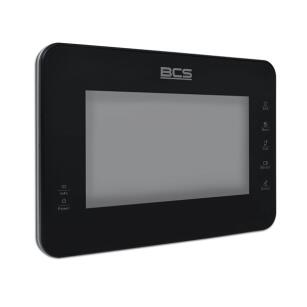 BCS-MON7000B - Monitor czarny do systemu videodomofonowego IP - BCS | BCS-MON7000B