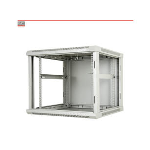 Szafa RACK wisząca serwerowa 19" 9U/600 Drzwi szklane - szkło hartowane - ALIQUAM | 19" 9U/600 szkło NMR