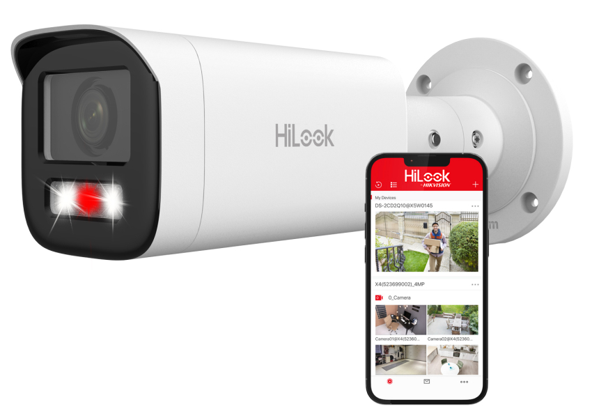 IPC-B640HA-LZU - Kamera tubowa IP 4Mpx, 2.8-12mm Motozoom, Smart Hybrid Light 50m - HiLook by Hikvision | IPC-B640HA-LZU