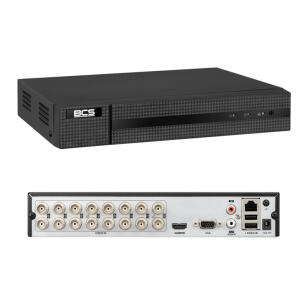 BCS-B-XVR1602(II) - Rejestrator 16-kanałowy 5w1, do 4Mpx, H265+ - BCS Basic | BCS-B-XVR1602(II)