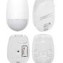 Zestaw alarmowy bezprzewodowy AX PRO, 6x czujka ruchu PIR, syrena, WiFi/3G - Hikvision | AX PRO