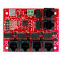 IP‑17‑11‑H - Zestaw niebuforowy do 17 kamer IP, switch PoE z zasilaczem w obudowie, Long Range - ATTE | 5902143690238