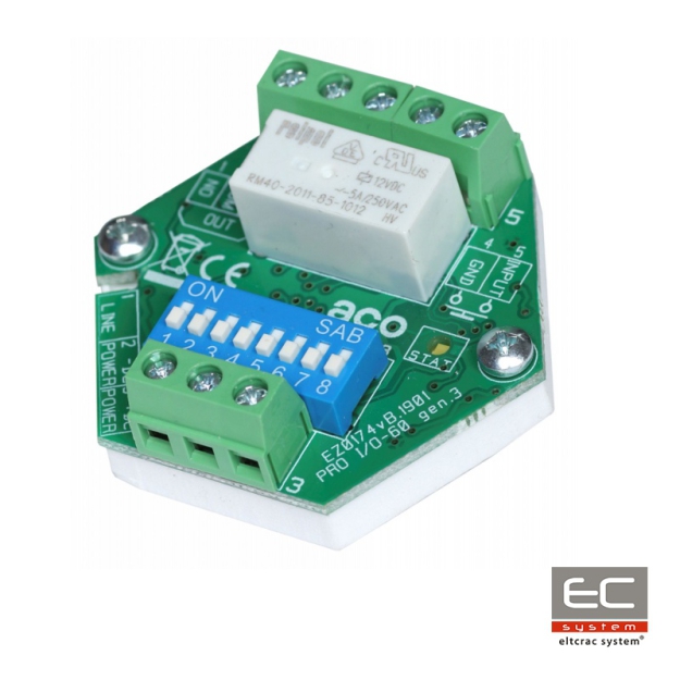PRO I/O-60 (G3) - Moduł wejść i wyjść do systemu PRO - ACO | PRO I/O-60 (G3)