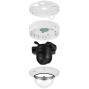 XND-6081V - Kamera kopułkowa IP , 2Mpx, 2.8-12mm, Wisenet X- Hanwha Techwin | XND-6081V